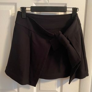 Free People Black Mini Skirt